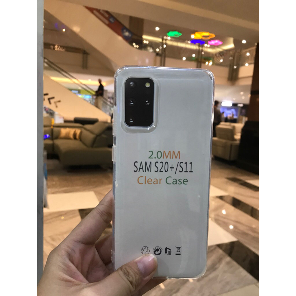 Softcase TPU HD 2mm Case Bening Clear Case SAMSUNG S20 Plus / S11
