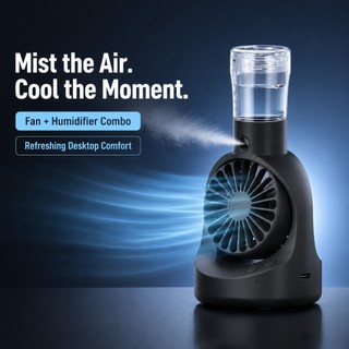 YIBAO LENTIVEN Kipas Angin Mini Portable Pengumpul Angin Turbo Dengan Daya 5 Tingkat Pengatur Angin Kencang Yang Dapat Disesuaikan Alat Penurun Suhu Musim Panas JSQF6