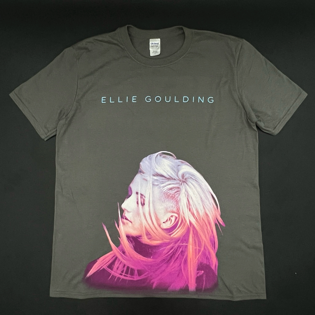 เสื้อยืดอย่างเป็นทางการ Ellie Goulding - Portrait 2014 Tour (พิมพ์ลายด้านหลัง)