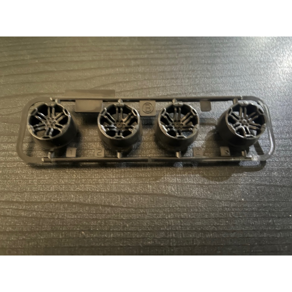 Tamiya Rims / ชุดล้อ 12 Spoke Carbon / PA-CF Loose Kit