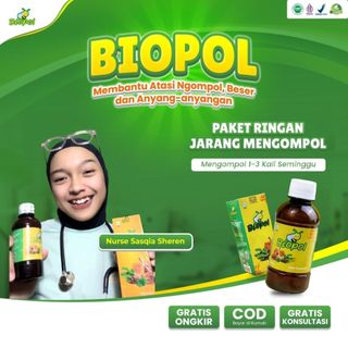 BIOPOL Madu Obat Ngompol Herbal Stop Ompol Beser & Anyang-anyangan Anak Remaja Dewasa BPOM