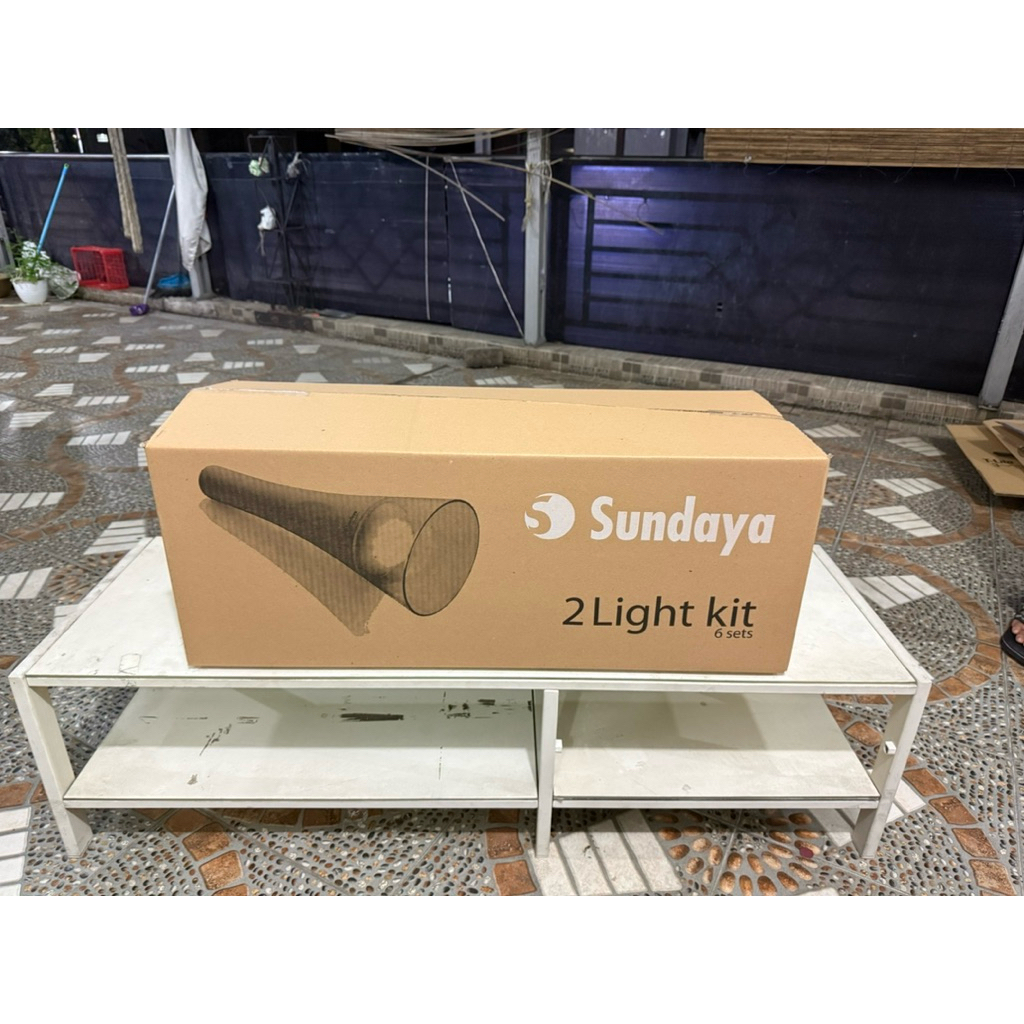 กระดาษแข็ง 79.5 cm x 30.5 cm x 30.5 cm (850) Used Sunda 2Lx6 Single Wall