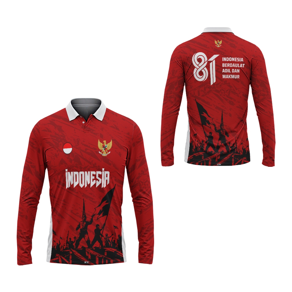 Ria Shop - Jersey 77th Anniversary of the Republic of Indonesia 2026 | เสื้อแข่งอินโด อินประกาศอิสรภ