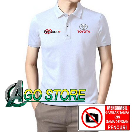 ขายเสื้อโปโล เสื้อคอปก รุ่น TOYOTA NEW FORTUNER GR SPORT DTF SCREEN PRINTING EGOSTORE