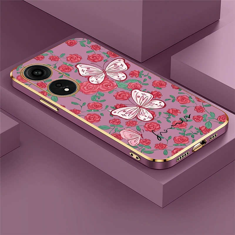 เคสกันกระแทกสําหรับ OPPPO A95 4G A77 A71 A59 A58 F1S F19 F19S Reno 6 Lite A57S A57E A12 A5S ฝาครอบดอ