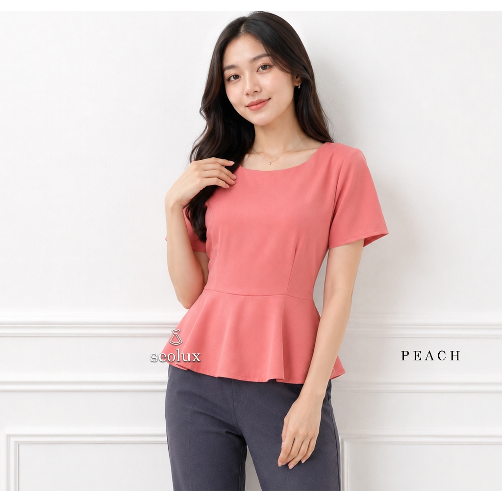 SL243 - เสื้อเวดจ์ผู้หญิงลุคเกาหลี