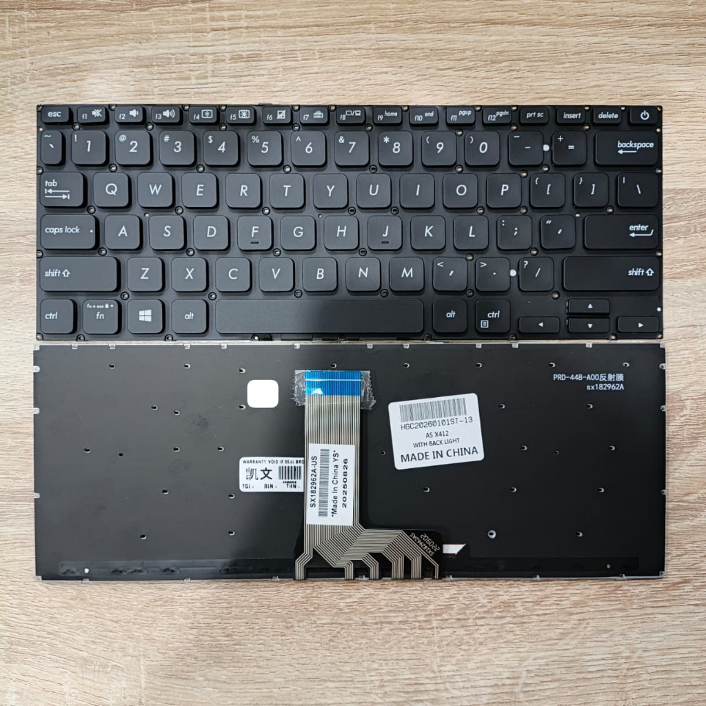 Asus VivoBook X412 A412 A412F A412D A412U A412DA X412F X412D X412A (สีดํา/สีดํา)