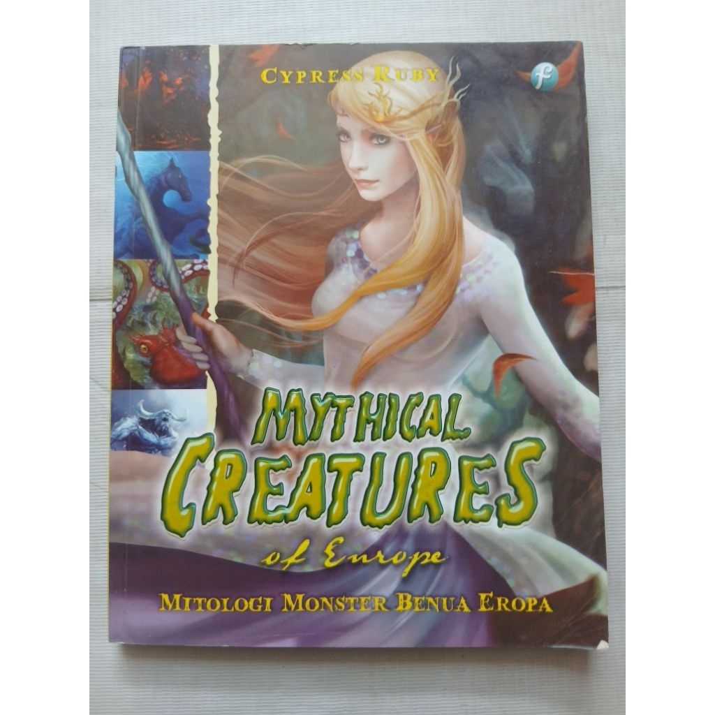 หนังสือความรู้ทั่วไป MYTHICAL CREATURES of Europe MITOLOGY MONSTER BENUA Europe โดย Cypress Ruby