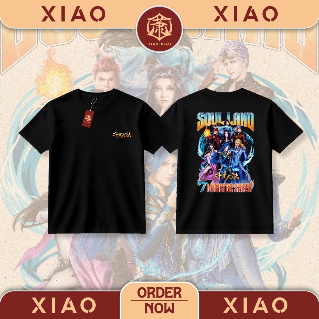 XIAOXIAO - Danhua 7 เสื้อยืด Monster Shrek Soul Land