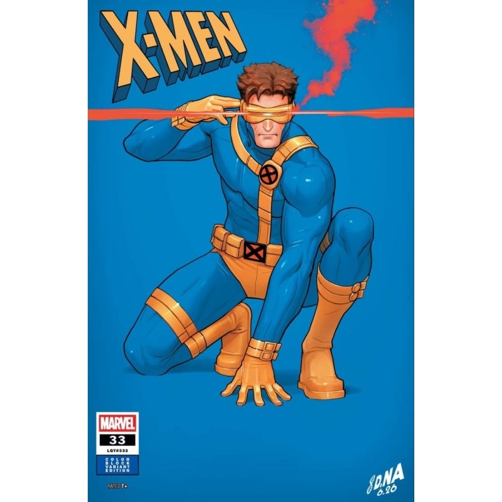 X-Men 33 David Nakayama Color Block Blue Variant