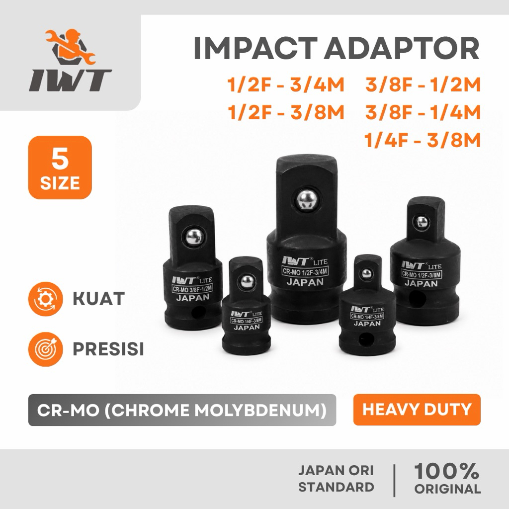 IWT LITE CR-MO Impact Adapter เดี่ยว