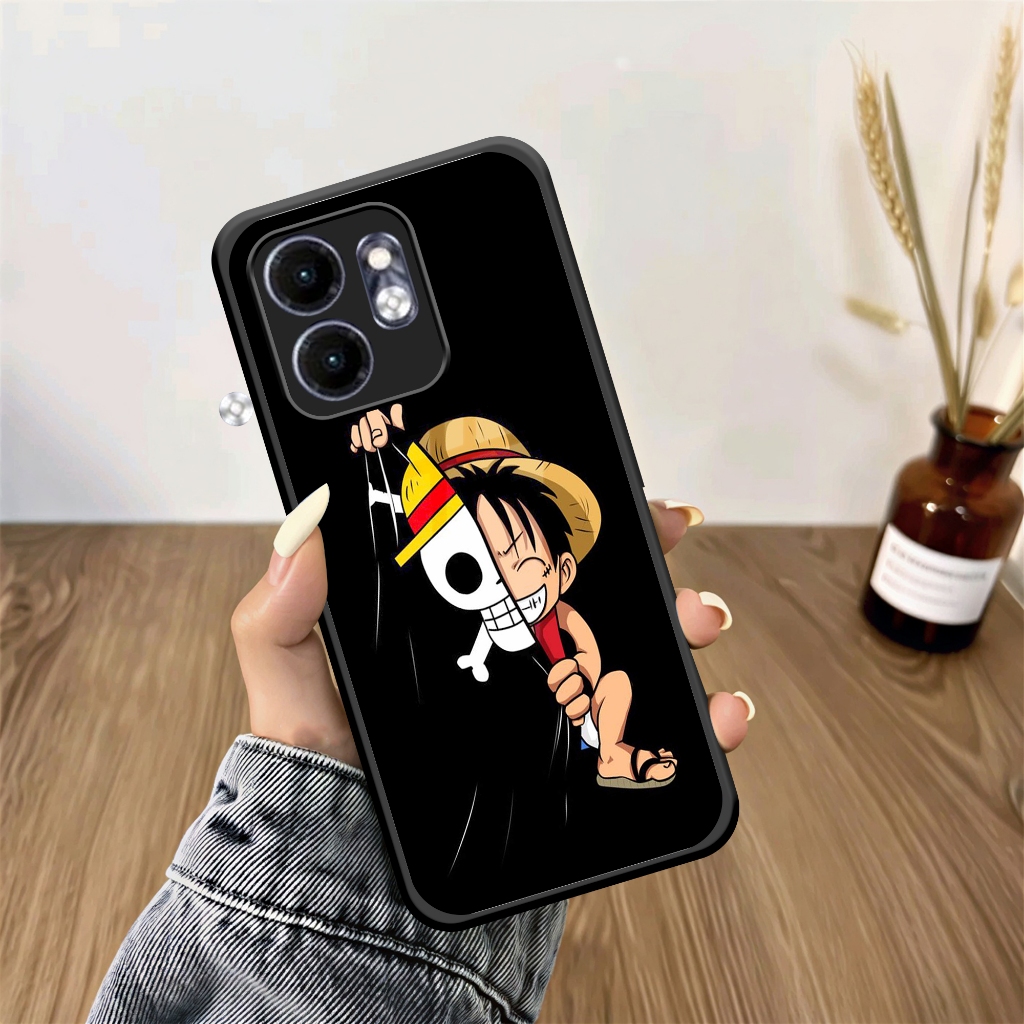 Case [Anime Motif] Infinix Smart 9 / Smart 9 HD / Hot 50i Softcase Hardcase Glossy 2D Casing Glass K