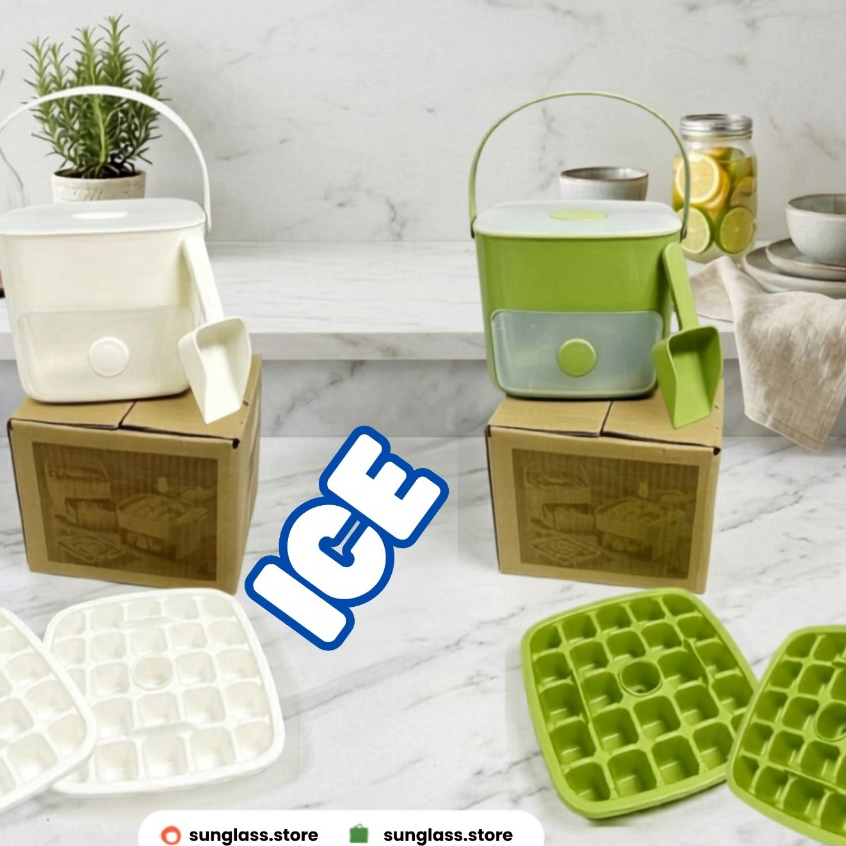24 หลุม ICE CUBE MOLD / ICE CUBE ภาชนะเก็บความร้อน / THICK ICE CUBE MOLD