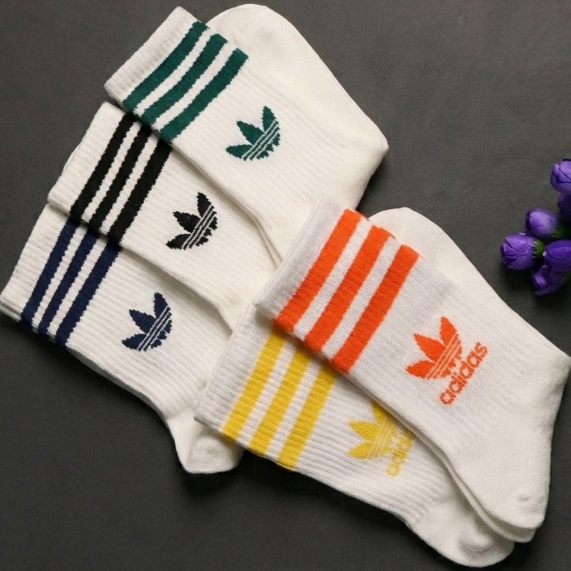 Stripes Crew Socks**