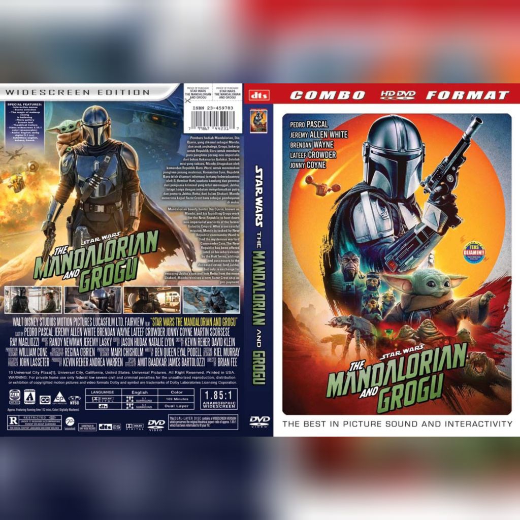 DVD Stars W the Mandalorian และ Grogu 2026 (Pedro Pascal)