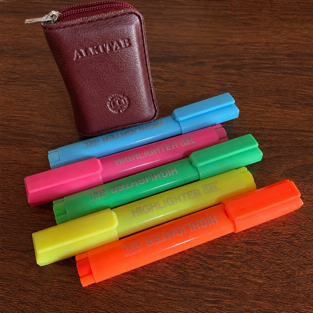 Stabilo Bible Gel Highlighter Bible ไม่ซีทรู