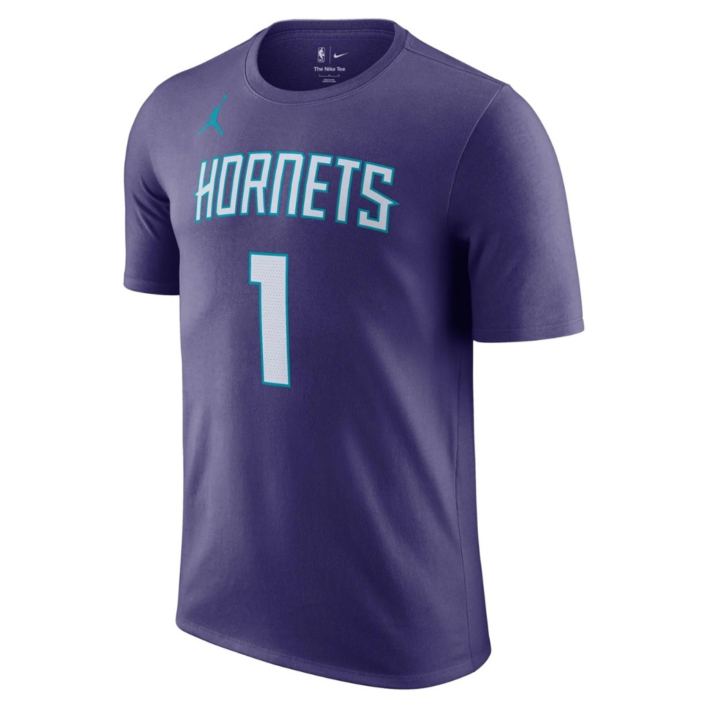 Nike NBA Lamelo Ball Charlotte Hornets Statement Edition Jordan Tee ORIGINAL