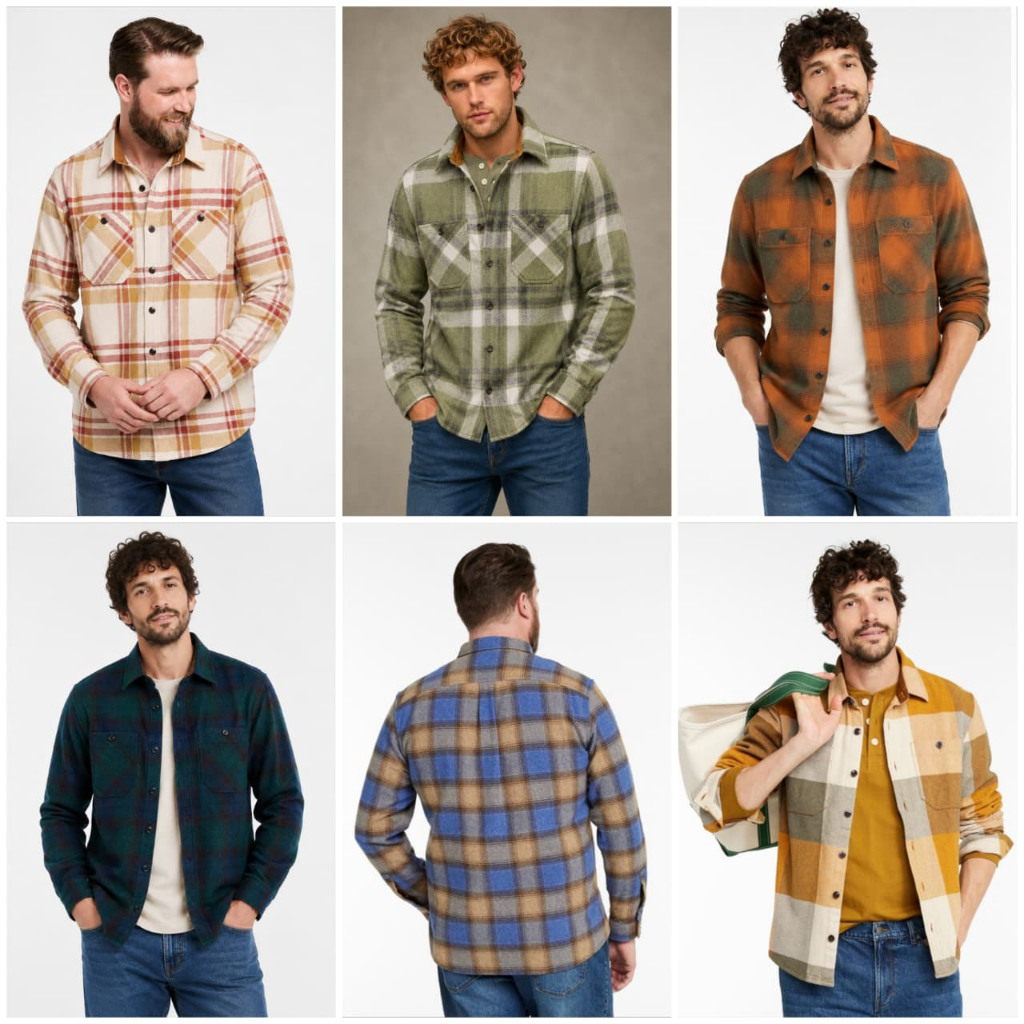 KEMEJA LLBean Mens Signature Northwoods Twill Shirt
