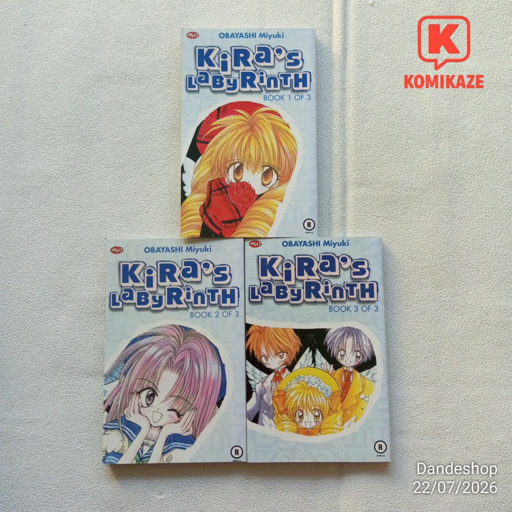 (ชุด 1-3) Kiras Labyrinth โดย Obayashi Miyuki - การ์ตูนมือสองก่อนรัก