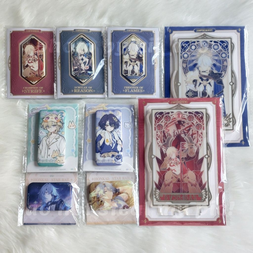 [READY] รางดาว Honkai HSR ตรา Offi อะคริลิค Standee Phananon Mydei Anaxa Ratio Aventurine