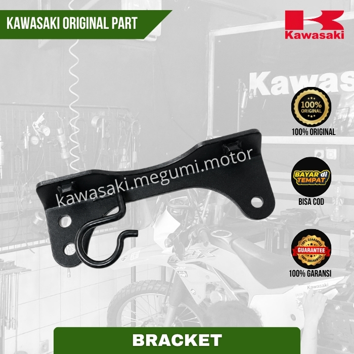 Ninja R Barong Under Holder Bracket - อะไหล่ Kawasaki ดั้งเดิม (11054-0333)