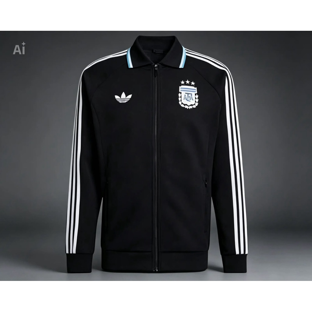 เสื้อแจ็คเก็ต Adi x Argentina Casuals Tracktop สําหรับผู้ชายและผู้หญิง