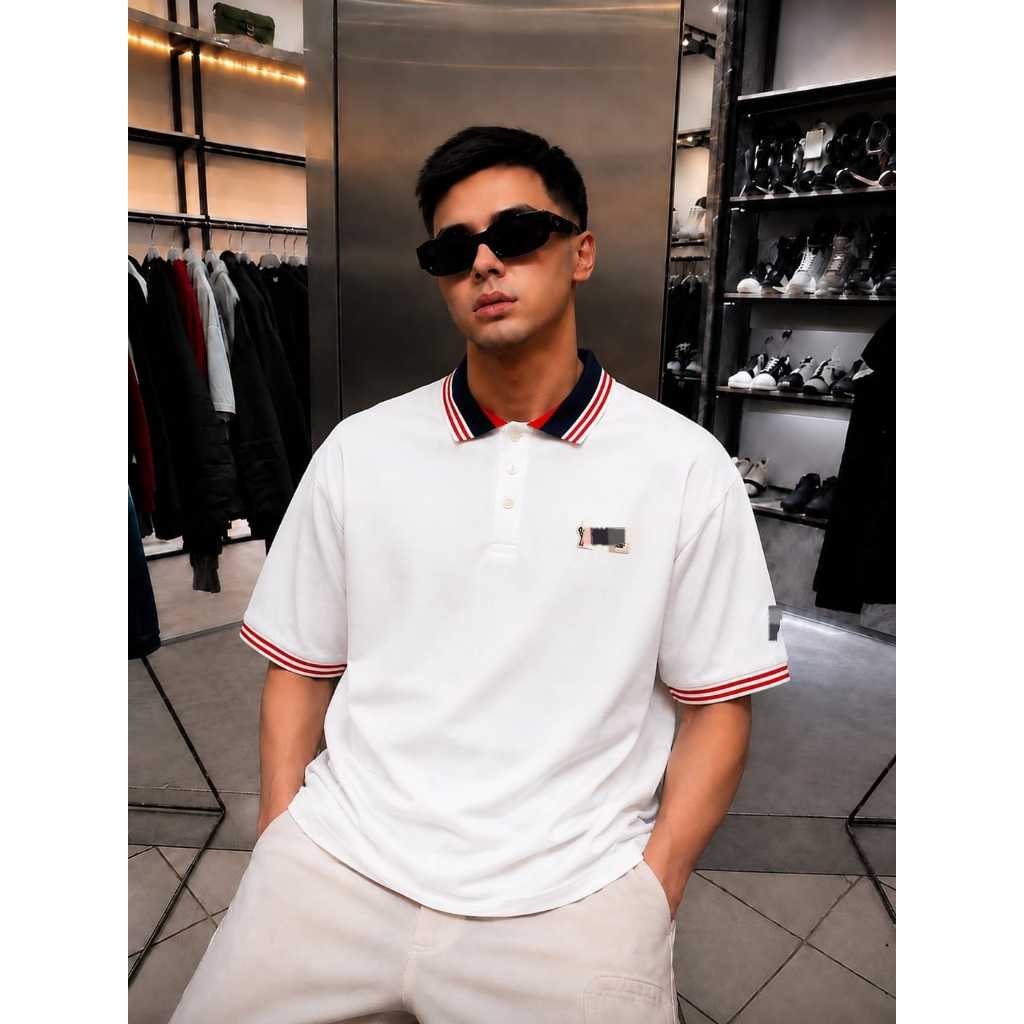 EXPS เสื้อโปโลผู้ชาย RM435 RM436 RM435 BRANDED