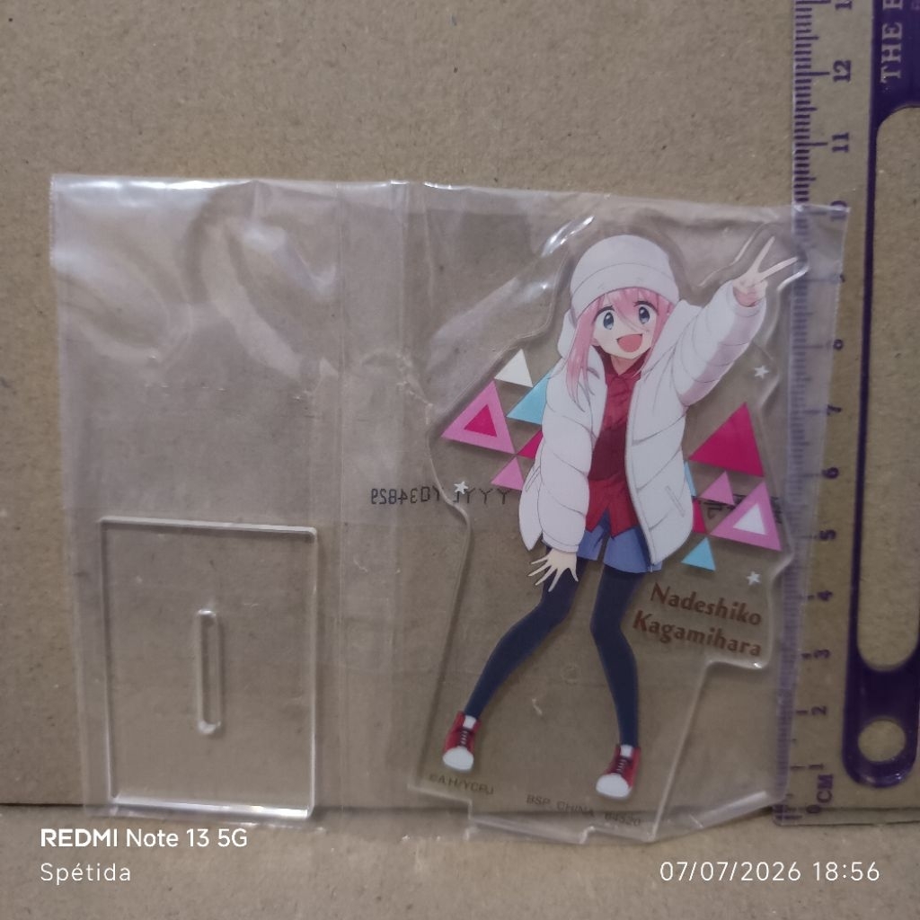 ขาตั้งอะคริลิค Yuru Camp Kagamihara Nadeshiko Ichiban Kuji Yuru Camp Season 3