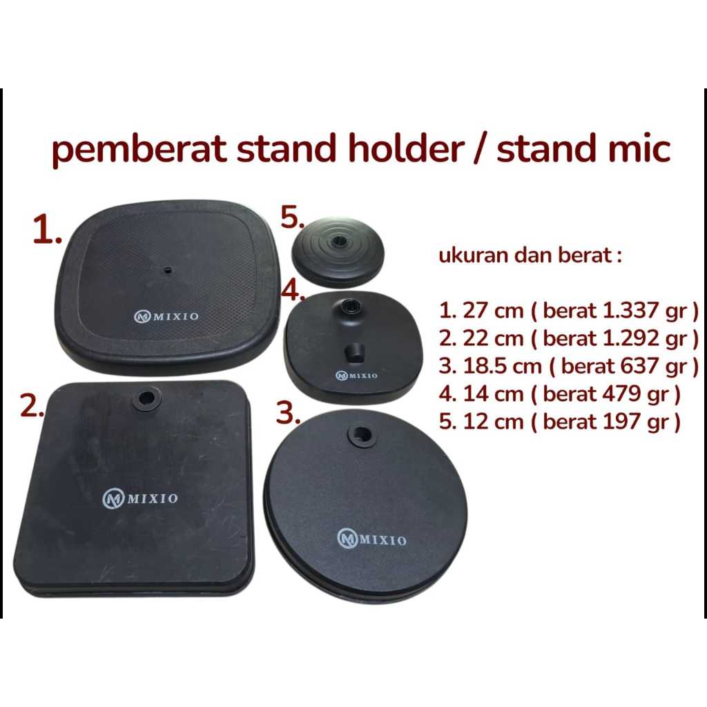 WEIGHT STAND HOLDER / WEIGHT STAND ขาตั้งไมค์ ที่ยึดกล้อง
