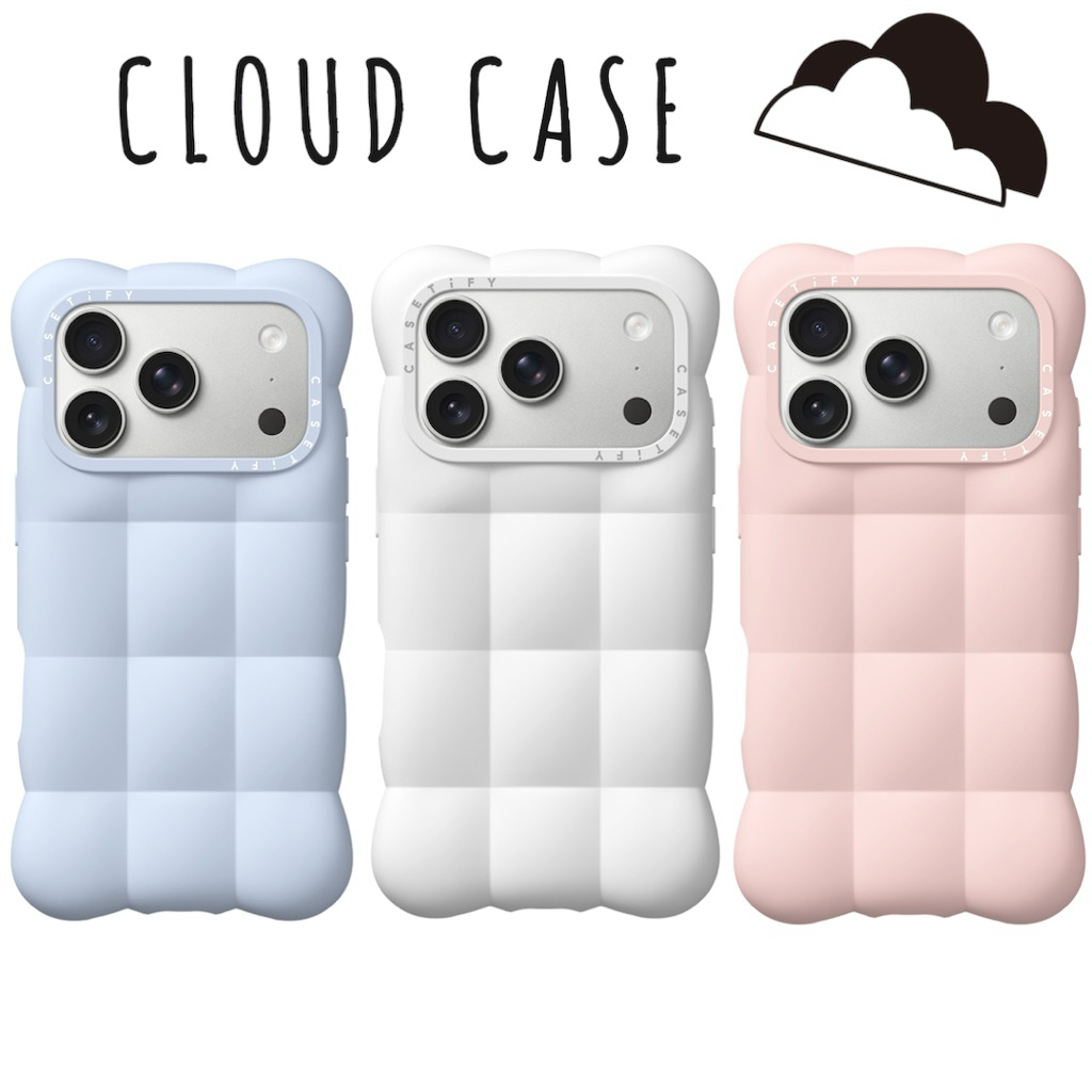!!️ PRE-ORDER !!️ TIFY 3D CLOUD CASE IPHONE 15 15 PRO 15 PRO MAX 16 16 PRO 16 PRO MAX 17 17 PRO 17 P