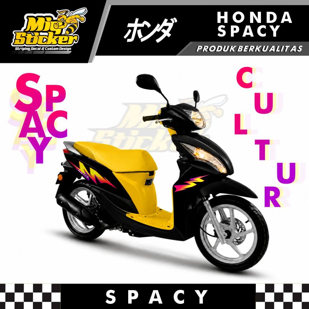 สติ๊กเกอร์ STRIPPING SPACY LATEST FIGO DESIGN SPACY-23
