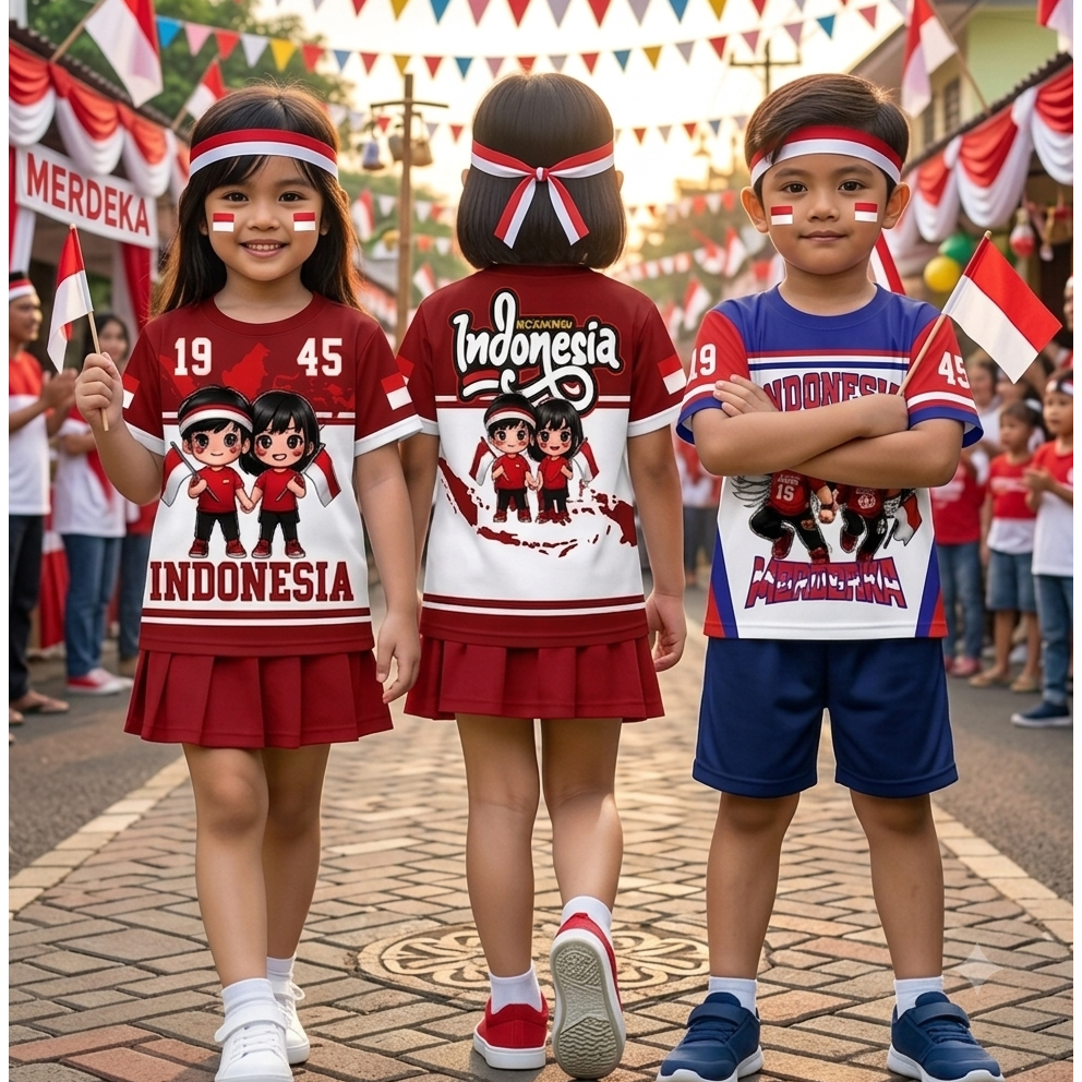 AUGUST CHILDRENS CLOTHES MADE FROM JERSEY MATERIAL | AUGUST INDEPENDENCE KIDS TOP