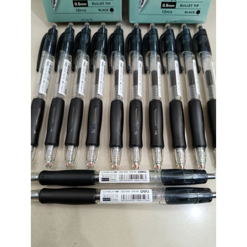 DELI ARRIX-LINEUM GEL PEN EG08 BK