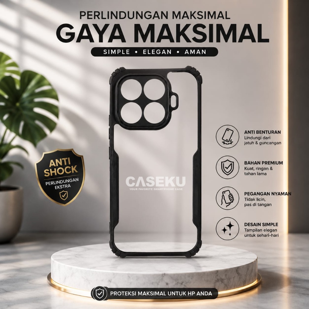 Xiaomi 17T Xiaomi 17T Pro Case Fusion กันกระแทกปลอกใส Xiaomi 17T Xiaomi 17T Pro FSN