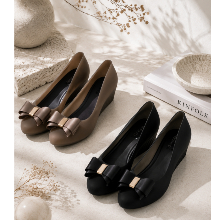 NEW-Neofarbe Olivia 06 Wedges Shoes Jelly
