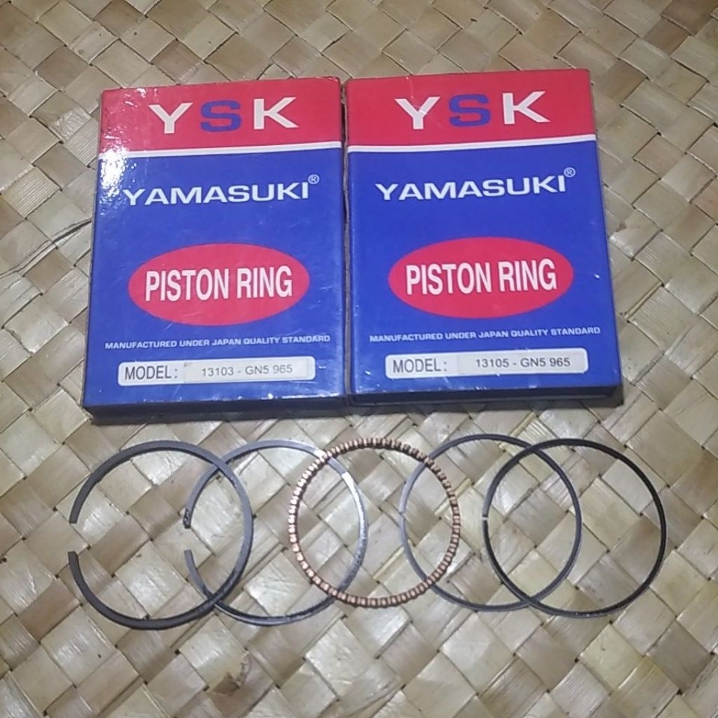 แหวนลูกสูบ แหวนลูกสูบ HONDA Astrarea Prima Grand Impressa GN5 / 13103-GN5-565 & 13103-GN5-565 YSK