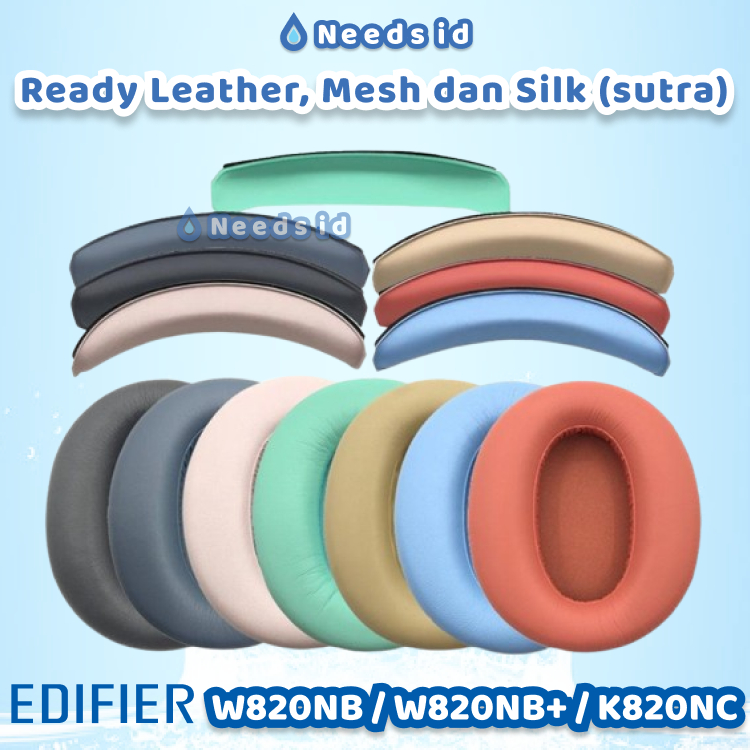 Edifier โฟมทดแทน W820NB / W820NB+ / W820NB Plus / KC820NB Earpad Earcup Pad ถ้วยเบาะโฟมฟองน้ําเปลี่ย
