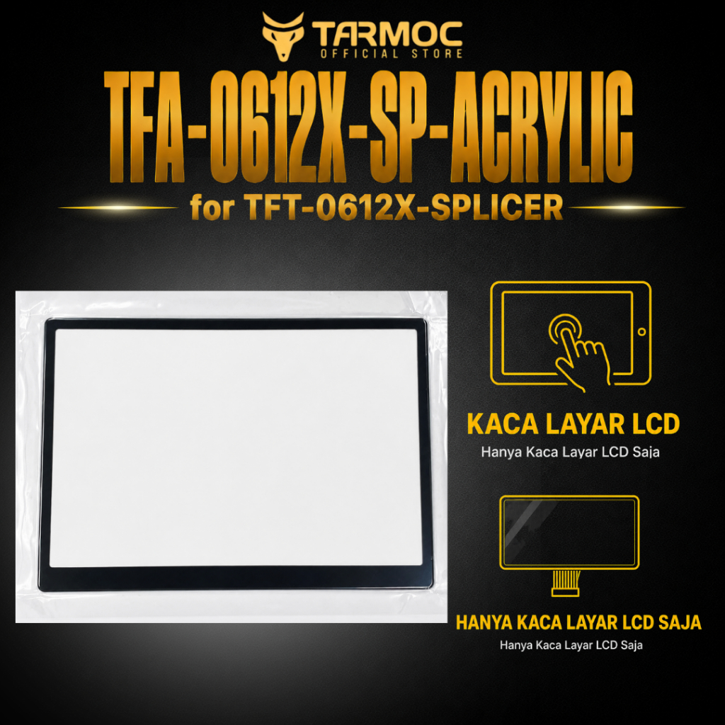 LAYER Tarmoc Tarmoc TFT-0612X-SPLICER หน้าจอ LCD | FO Tool ฝาครอบหน้าจอกระจกไฟเบอร์ออปติก อะไหล่