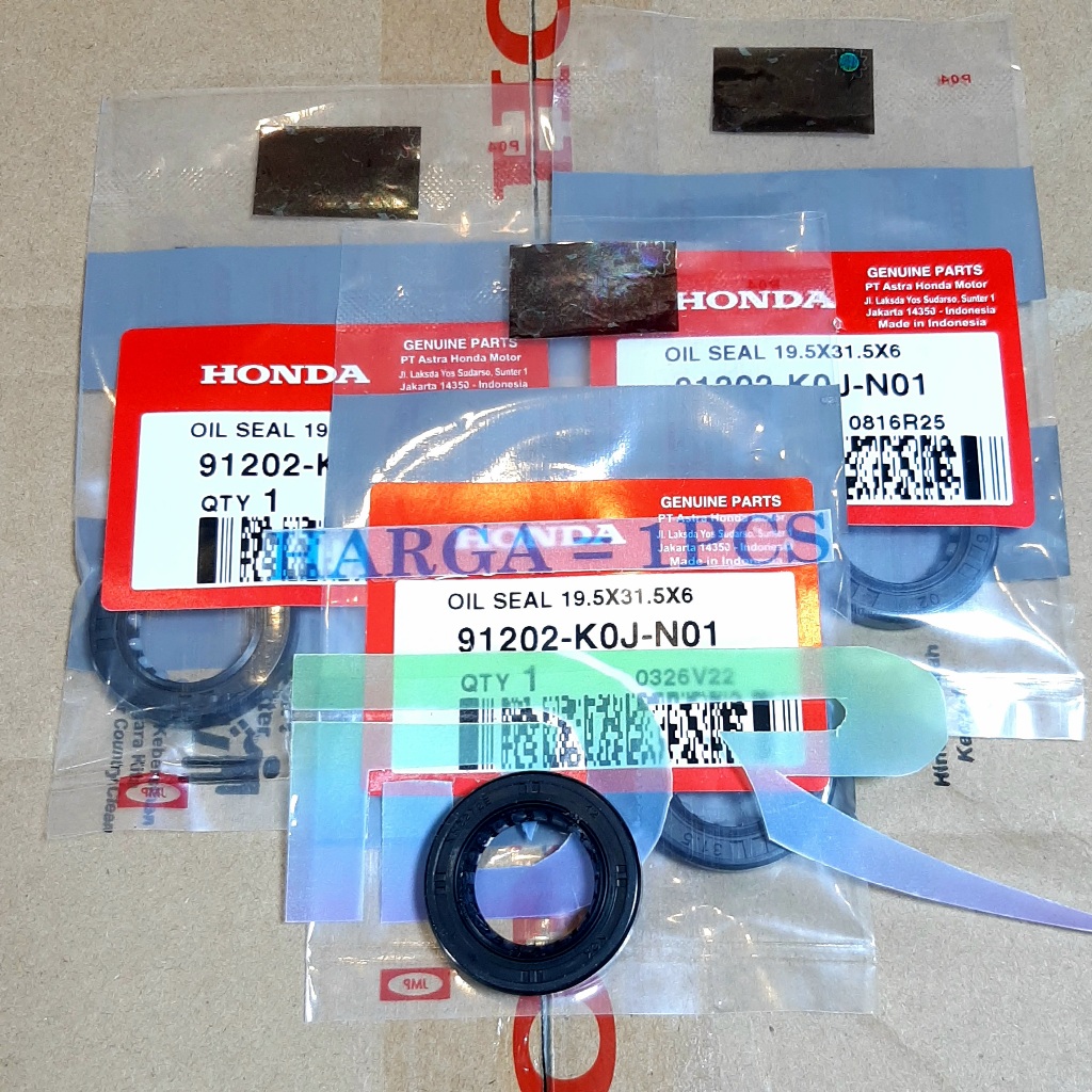 ซีลเพลาข้อเหวี่ยงซ้ายสําหรับ honda genio beat fi street scoopy KOJ 91202 K0J N01