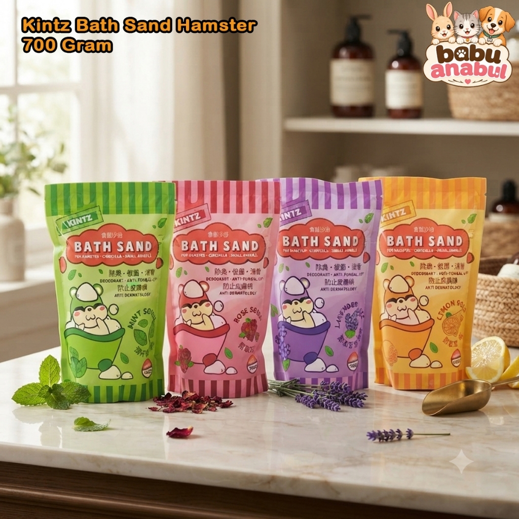 Kintz Wangi Hamster Bath Sand - Kintz Hamster Bath ส่ง 700 กรัม