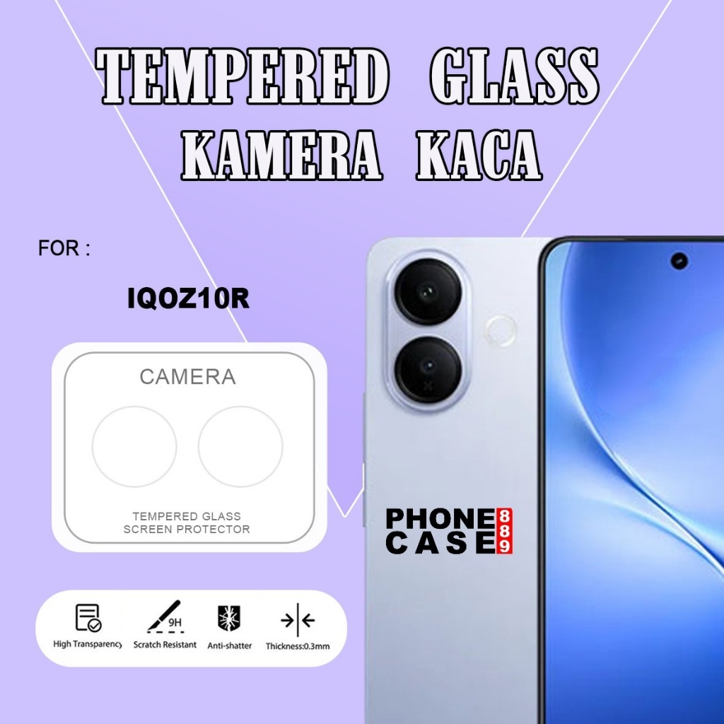 IQOO Z10 LITE IQOO Z10R TEMPERED GLASS CAMERA LENS PROTECTOR ANTI-SCRATCH กล้อง IQOO Z10 LITE IQOO Z