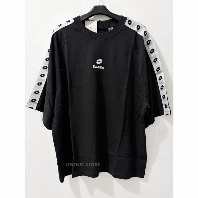 H & M L0TT0 เสื้อยืดผ้าฝ้ายโอเวอร์ไซส์ ORIGINAL