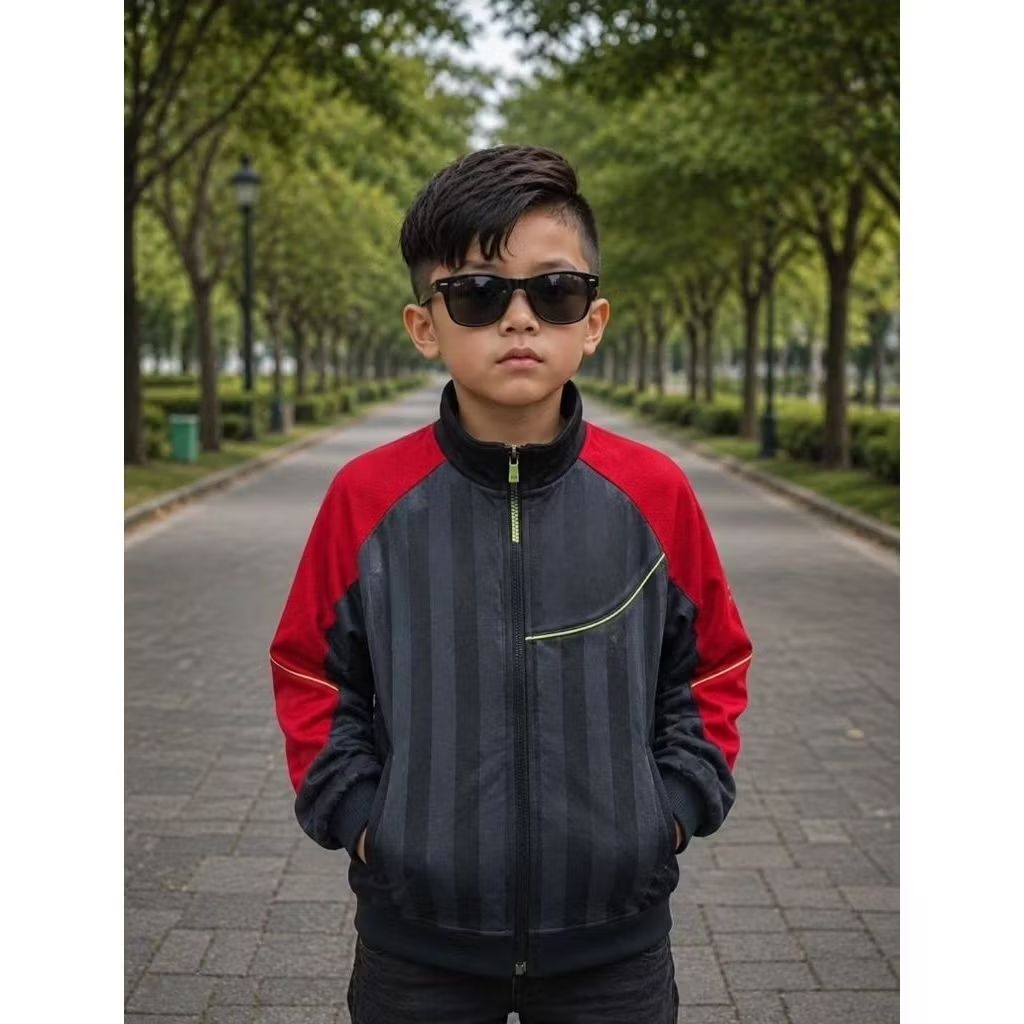 Tracktop Jacket P*MA OR1 Size 10 Age 7-8 ปี (P53 X L46)