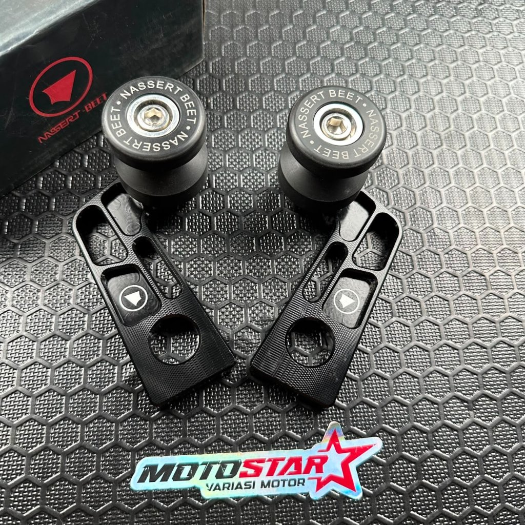 Roller Paddock พร้อมขาตั้งตะขอตัวปรับโซ่ CBR 250 RR 250RR nassert beet NB-02