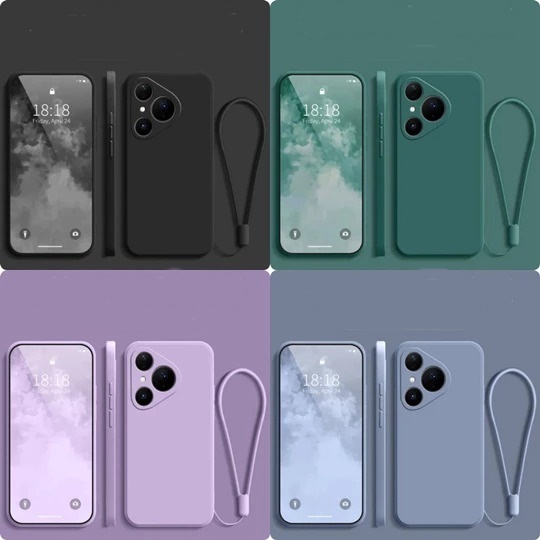HUAWEI PURA 80 80 PRO 80 ULTRA CASE ฟรี SQUARE SUEDE MICROFIBER SQUARE SOFT CASE HANDPHONE