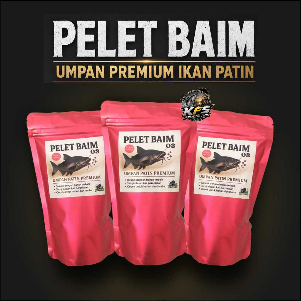 Baim 03 Pellets Premium Patin Pellets Daily Galatama Competition Baim Fishing