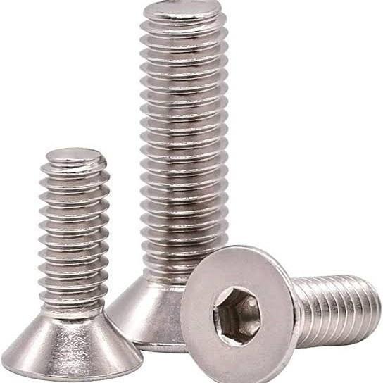 (1 ชิ้น) Verseng Bolt L M8 x 50 Countersunk Bolt 8 มม./แบน Bolt M8 / JF Bolt L M8 SS304 Anti-rust