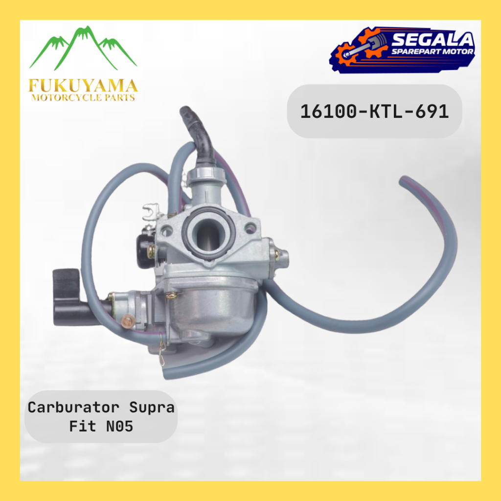 คาร์บูเรเตอร์ คาร์บูเรเตอร์ Fukuyama Supra Fit N 05 16100-KTL-691