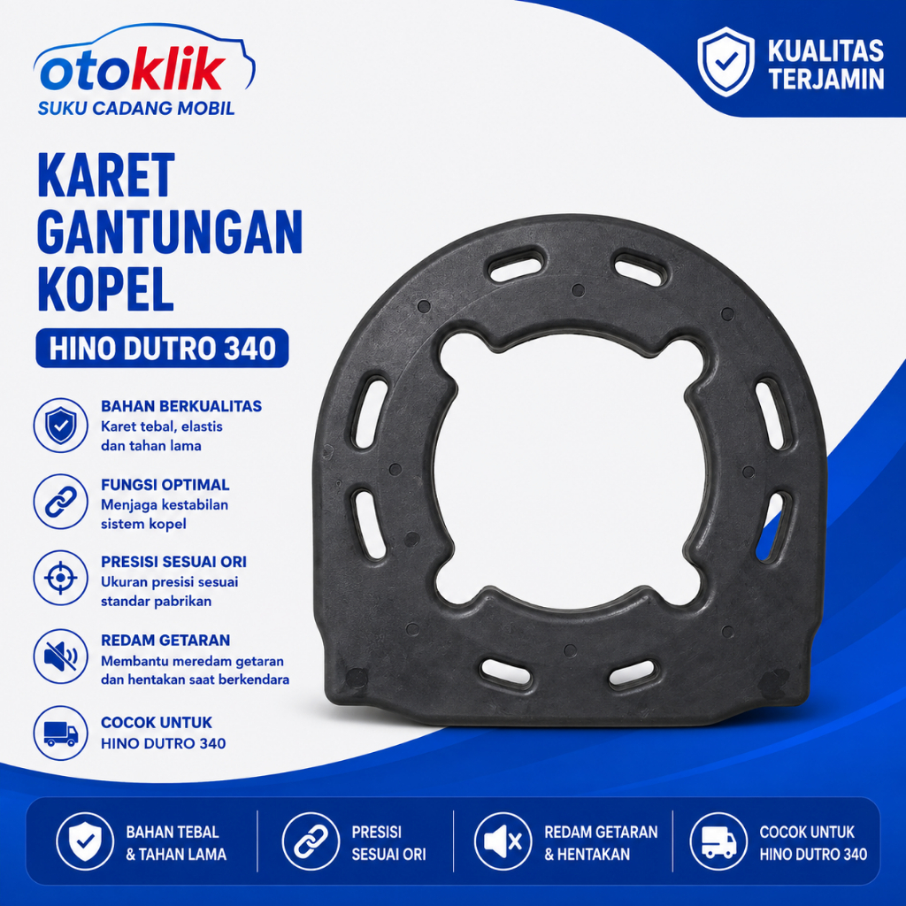 GUNDAN HINO DUTRO 340 COUPLING HANGER RUBBER