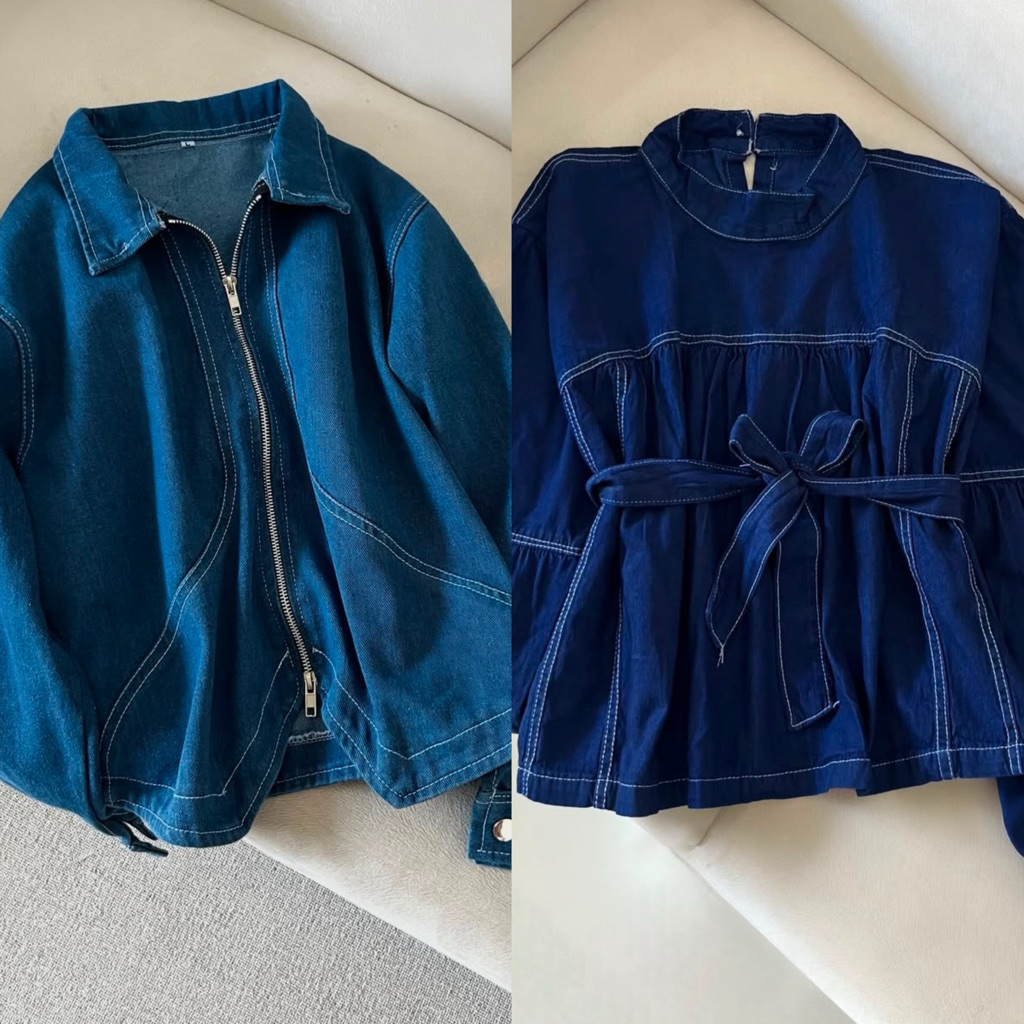 AGORA JACKET กางเกงยีนส์ BLOUSE